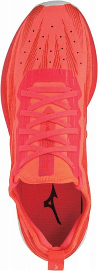 Кроссовки мужские Mizuno Wave Aero 19 крас/крас/бел - Фото 3 большая