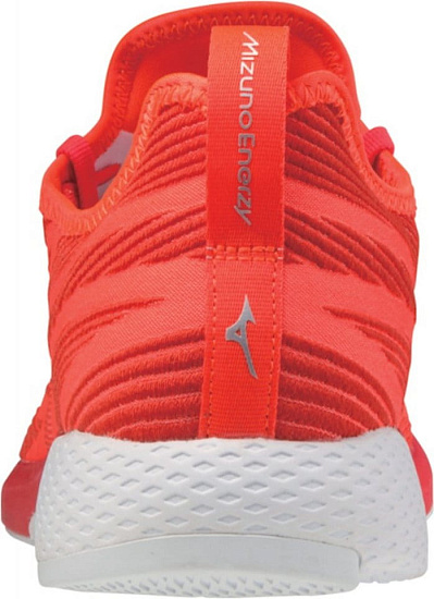 Кроссовки мужские Mizuno Wave Aero 19 крас/крас/бел - Фото 4 большая