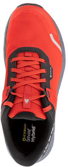 Кроссовки мужские Icebug Arcus Bugrip GTX Midnight/Red - Фото 2 большая