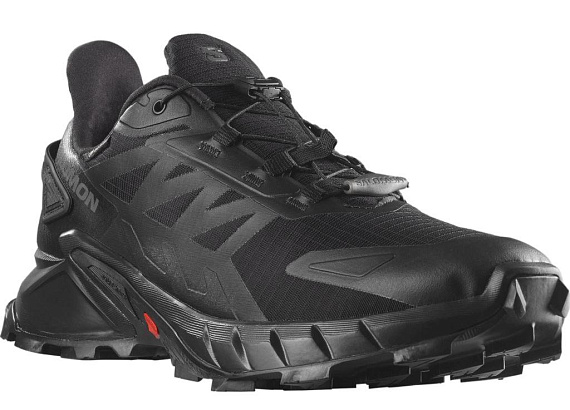 Кроссовки мужские Salomon Supercross 4 Gtx Black/Black/Black - Фото 4 большая