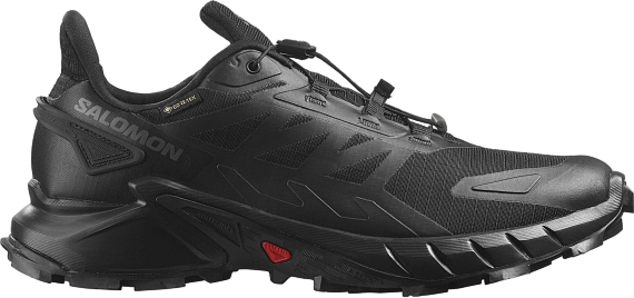 Кроссовки мужские Salomon Supercross 4 Gtx Black/Black/Black - Фото 2 большая