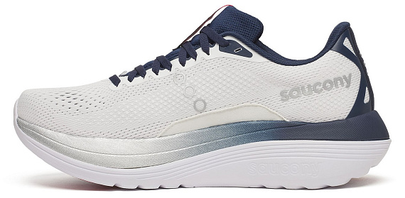 Кроссовки мужские Saucony Endorphin Trainer White/Navy - Фото 4 большая