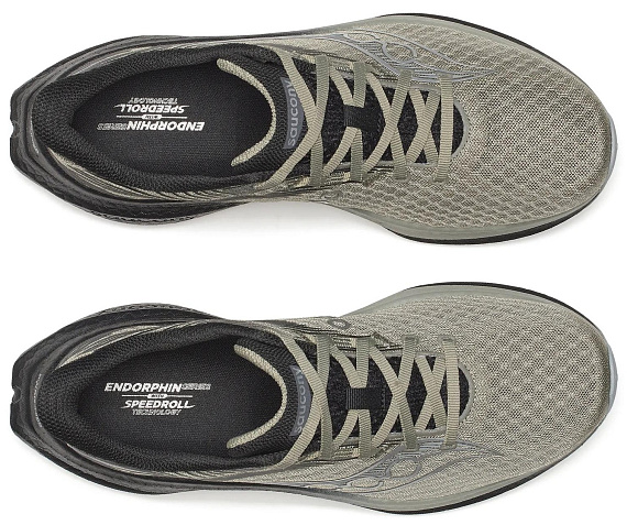 Кроссовки мужские Saucony Endorphin Speed 5 Laurel/Black - Фото 3 большая