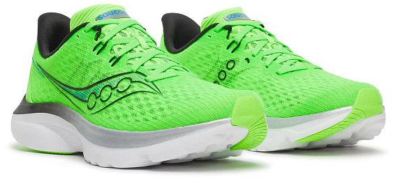 Кроссовки мужские Saucony Kinvara 16 Slime/Black - Фото 6 большая