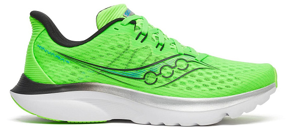 Кроссовки мужские Saucony Kinvara 16 Slime/Black - Фото 1 большая