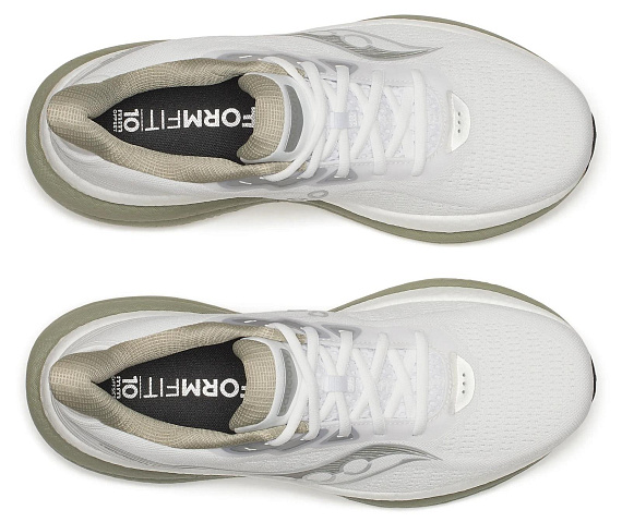 Кроссовки мужские Saucony Triumph 23 White/Laurel - Фото 3 большая