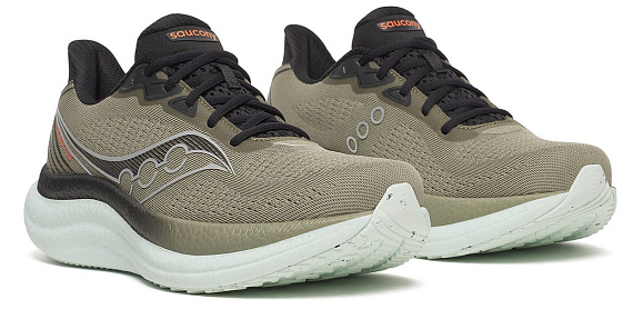 Кроссовки мужские Saucony Triumph 23 Laurel/Black - Фото 3 большая