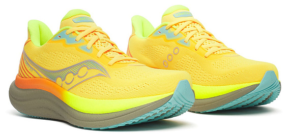 Кроссовки мужские Saucony Triumph 23 Vizigold/Laurel - Фото 3 большая