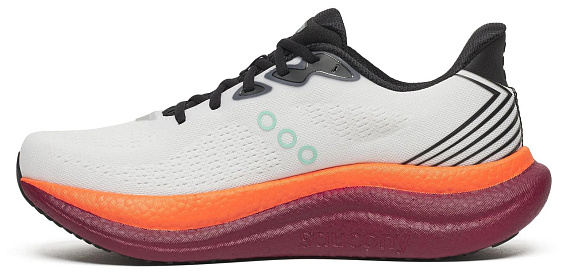 Кроссовки мужские Saucony Triumph 23 White/Crimson - Фото 5 большая