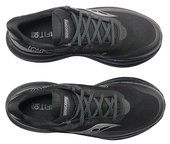 Кроссовки мужские Saucony Triumph 23 Gtx Triple Black - Фото 4 большая