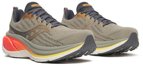 Кроссовки мужские Saucony Hurricane 25 Laurel/Fire - Фото 6 большая