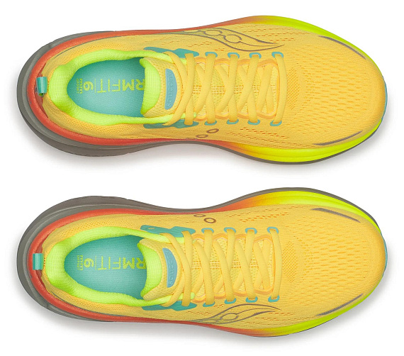 Кроссовки мужские Saucony Hurricane 25 Vizigold/Laurel - Фото 2 большая