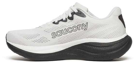Кроссовки мужские Saucony Ride 19 White/Black - Фото 5 большая
