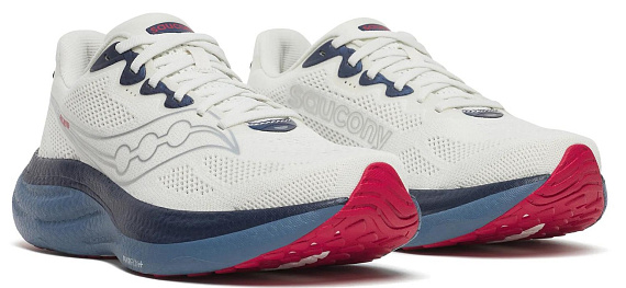 Кроссовки мужские Saucony Ride 19 Ivory/Storm - Фото 6 большая