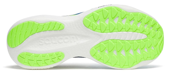 Кроссовки мужские Saucony Ride 19 Cobalt/Slime - Фото 2 большая
