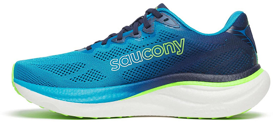 Кроссовки мужские Saucony Ride 19 Cobalt/Slime - Фото 5 большая