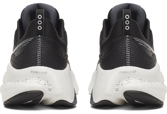 Кроссовки мужские Saucony Omni St 23 Black/Silver - Фото 2 большая