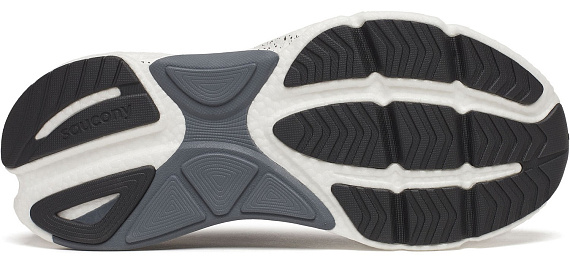 Кроссовки мужские Saucony Omni St 23 Black/Silver - Фото 4 большая