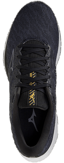 Кроссовки мужские Mizuno Wave Rider 26 Gray/MetalGray/PaleMari - Фото 3 большая
