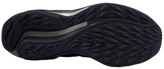 Кроссовки мужские Mizuno Wave Rider Gtx 2 Black/Gloden Halo/Quiet Shade - Фото 4 большая