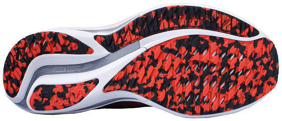 Кроссовки Mizuno Wave Rider 28 Ignition Red/Silver/Black - Фото 4 большая