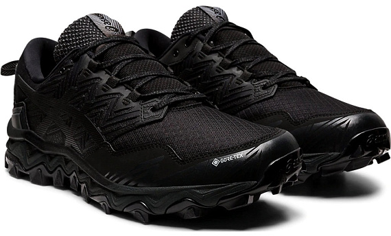 Кроссовки мужские ASICS GEL-Fujitrabuco 8 GTX Black/Black - Фото 7 большая