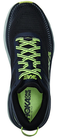 Кроссовки мужские Hoka Bondi 7 Blue Graphite/Butterfly - Фото 5 большая