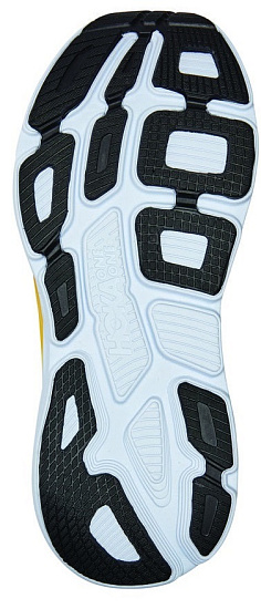 Кроссовки мужские Hoka Bondi 7 Nimbus Cloud/Radiant Yellow - Фото 6 большая