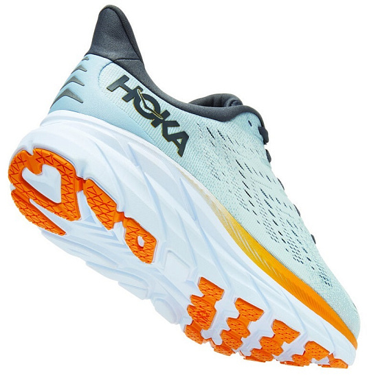 Кроссовки мужские Hoka Clifton 8 Blue Fog/Plein Air - Фото 3 большая