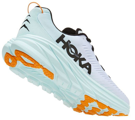 Кроссовки мужские Hoka Rincon 3 White/Blue Glass - Фото 3 большая