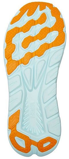 Кроссовки мужские Hoka Rincon 3 White/Blue Glass - Фото 6 большая