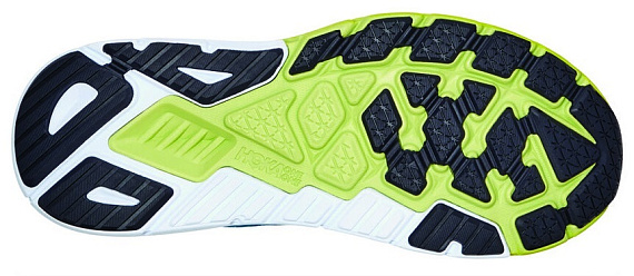 Кроссовки мужские Hoka Arahi 6 Blue Graphite/Blue Coral - Фото 4 большая