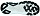 Кроссовки мужские Hoka Arahi 6 Black/White - Фото 6 малая