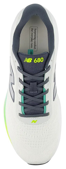 Кроссовки мужские New Balance Fresh Foam X 680 V9 Reflection/Grey Matter/Alkaline Green - Фото 4 большая
