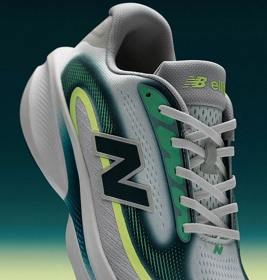 Кроссовки мужские New Balance Fresh Foam X Ellipse V1 Deep End/Glint Blue/Medusa Green - Фото 3 большая