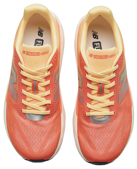 Кроссовки мужские New Balance Mfcxv5 Rebel V5 Tangerine Heat/Silver Metallic - Фото 3 большая