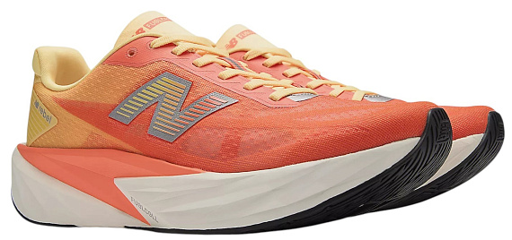 Кроссовки мужские New Balance Mfcxv5 Rebel V5 Tangerine Heat/Silver Metallic - Фото 4 большая