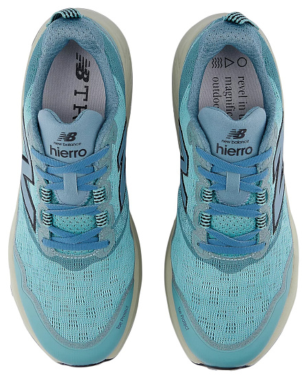 Кроссовки мужские New Balance Fresh Foam X Hierro V9 Faded Teal/Black - Фото 3 большая
