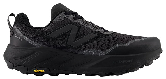 Кроссовки мужские New Balance Fresh Foam X Hierro V9 Black Cement/Black - Фото 1 большая