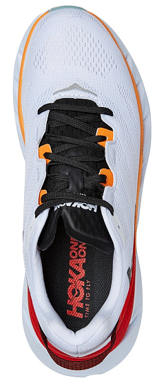 Кроссовки мужские Hoka M Elevon 2 White/Blazing Orange - Фото 5 большая