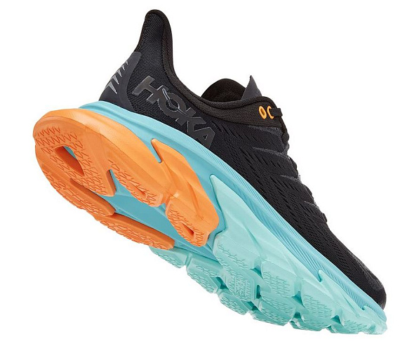 Кроссовки мужские Hoka M Clifton Edge Black/Aquarelle - Фото 3 большая