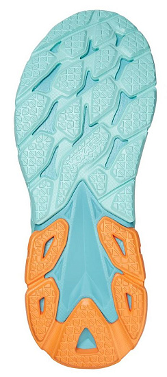 Кроссовки мужские Hoka M Clifton Edge Black/Aquarelle - Фото 6 большая