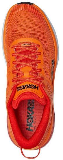 Кроссовки мужские Hoka M Bondi 7 Persimmon Orange/Fiesta - Фото 5 большая