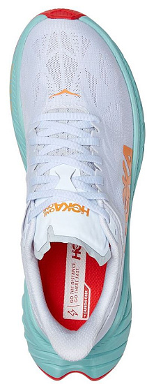 Кроссовки мужские Hoka M Carbon X 2 White/Blazing Orange - Фото 4 большая