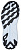 Кроссовки мужские Hoka M Clifton 8 Black/White - Фото 6 малая