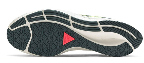 Кроссовки мужские Nike Air Zoom Pegasus 37 Shield Midnight Turq/Volt-Vintage Green - Фото 9 большая