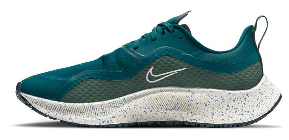 Кроссовки мужские Nike Air Zoom Pegasus 37 Shield Midnight Turq/Volt-Vintage Green - Фото 10 большая