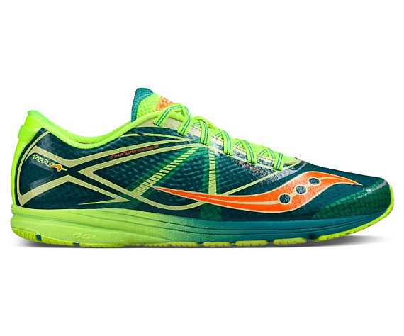Кроссовки мужские Saucony Type A зеленый - Фото 1 большая