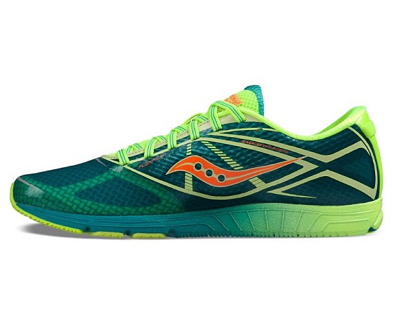 Кроссовки мужские Saucony Type A зеленый - Фото 2 большая