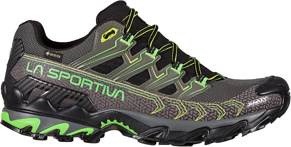 Кроссовки мужские La Sportiva Ultra Raptor II Gtx Metal/Flash Green - Фото 1 большая